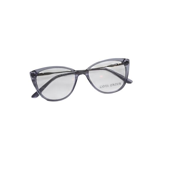 NEW Cote d\'Azur 336 Lilac Silver Eyeglasses main image 7